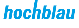hochblau Magazin Logo