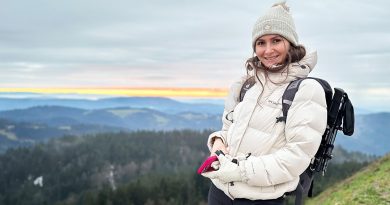 Marie Breitenbach im Schwarzwald