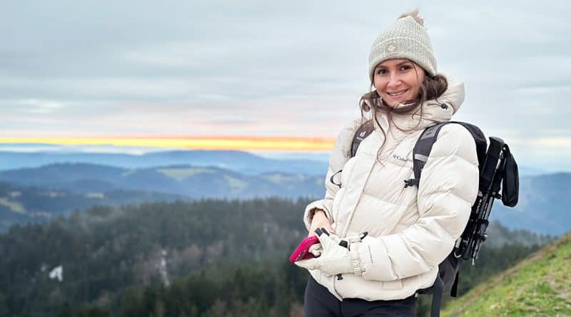 Marie Breitenbach im Schwarzwald