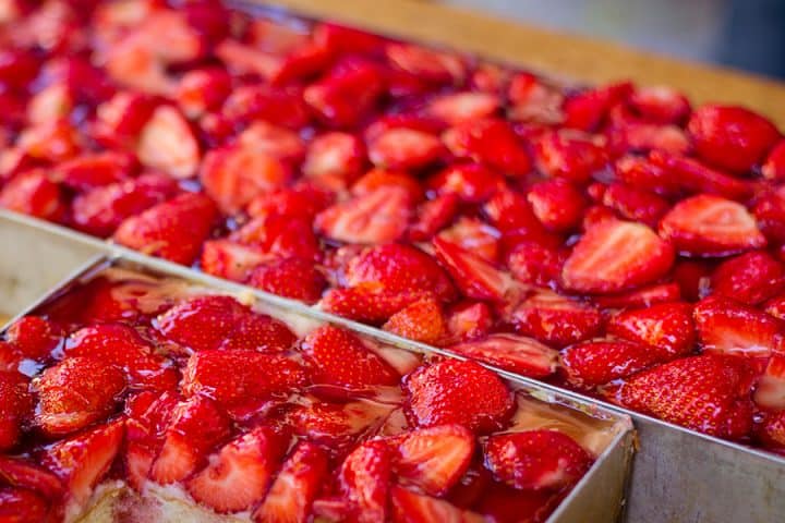 Erdbeerfest Wasem - Erdbeerkuchen