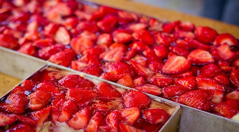 Erdbeerfest Wasem - Erdbeerkuchen