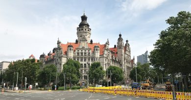 Neues Rathaus in Leipzig