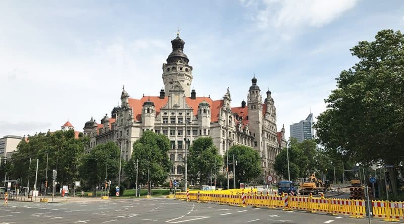 Neues Rathaus in Leipzig