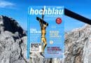 hochblau Magazin Cover – Ausgabe 5/6-2025 vor Watzmann-Gipfelgrat zur Mittelspitze