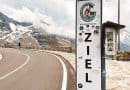 Ziel-Tafel am Fuscher Törl auf 2.428 m