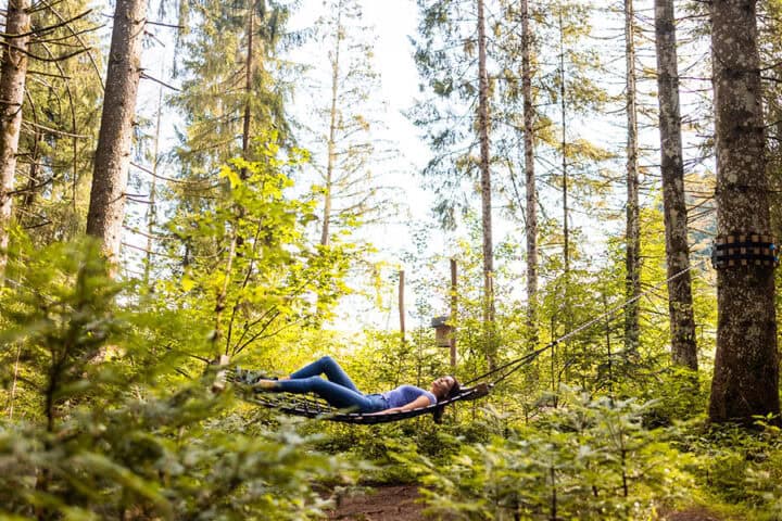 WALDBADEN IN OBERREUTE Einfach loslassen und mitten im Grünen entspannen