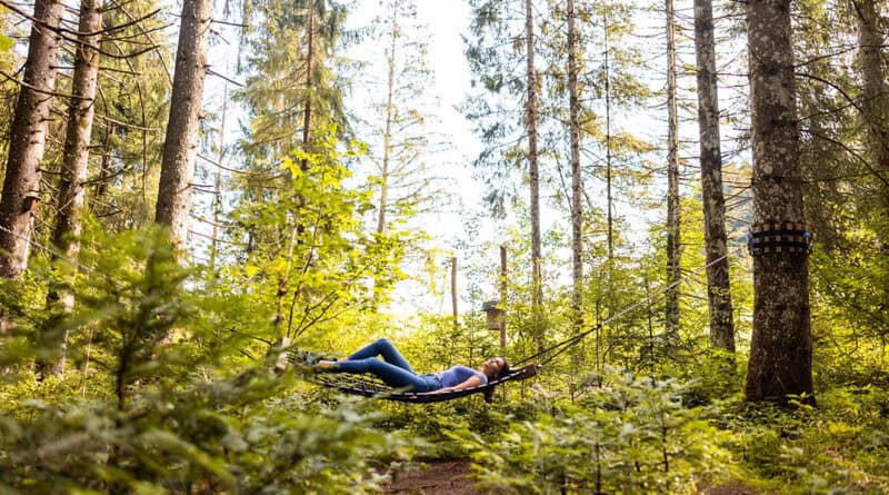 WALDBADEN IN OBERREUTE Einfach loslassen und mitten im Grünen entspannen