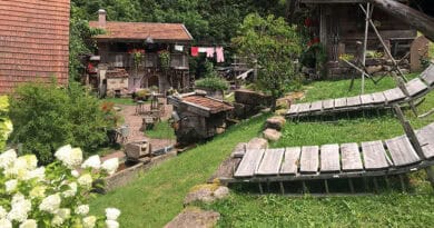 Entspannungsliegen auf der Bader Alm
