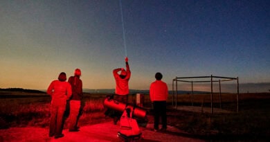 Sternenparkführung auf der Hohen Geba in der Rhön