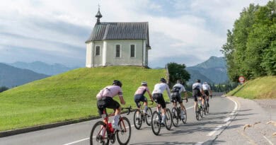 Egal, wie hart die Auffahrt auch ist – beim Radmarathon Tannheimer Tal bleibt immer Zeit für einen Blick auf die Schönheit der Alpenregion