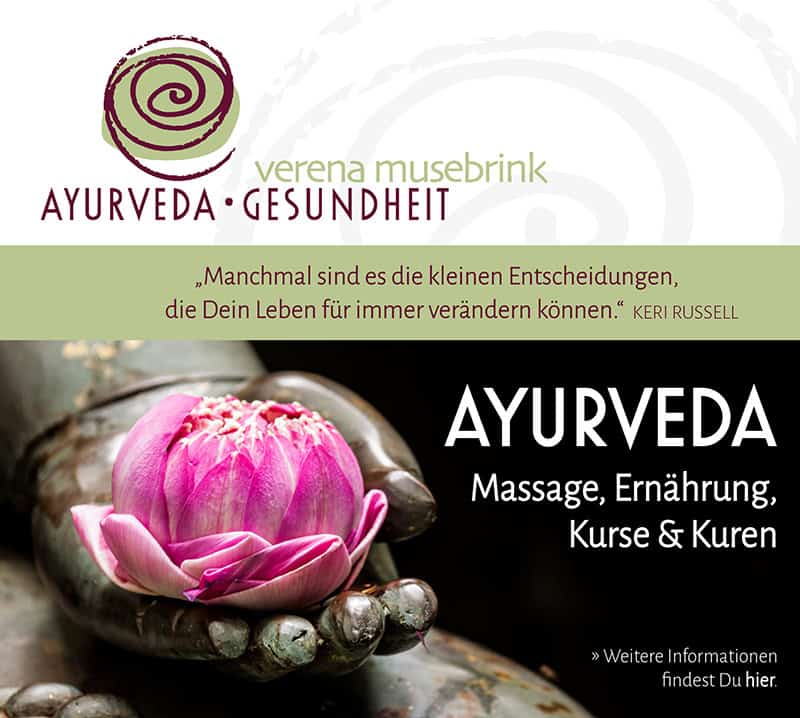 AYURVEDA Massage, Ernährung, Kurse & Kuren