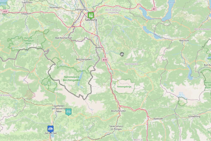 Interessante Orte auf einen Blick auf unserer interaktiven Karte