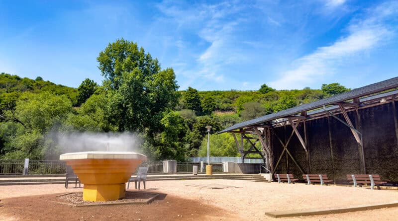 MEERESBRIESE Am Freiluftinhalatorium in Bad Kreuznach heißt es: Durchatmen und genießen