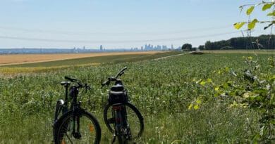 KONTRASTE Natur und Großstadt-Flair sind auf vielen verschiedenen Routen im Rhein-Main-Gebiet vereint.
