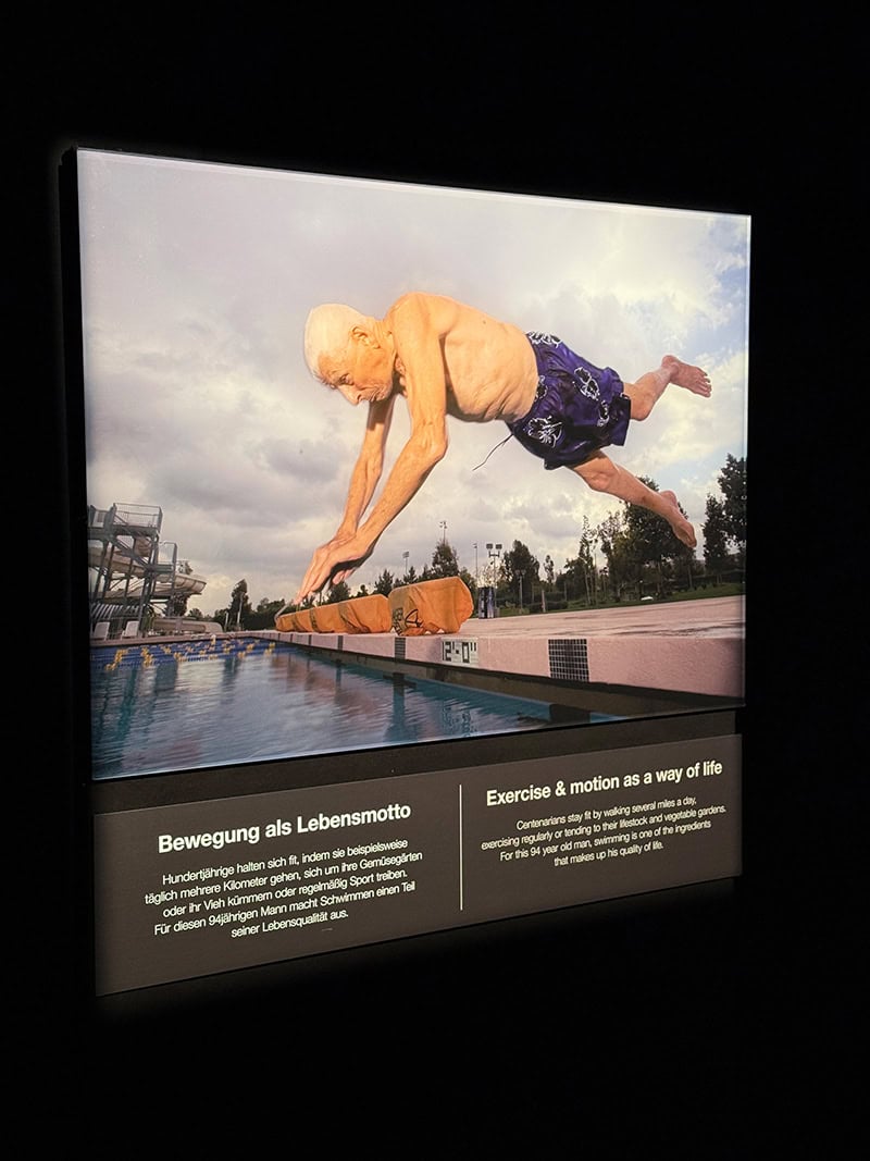Bewegung als Lebensmotto - Körperwelten Ausstellung Hanau © Patricia Roß Bewegung als Lebensmotto