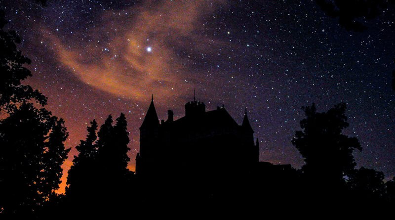 Schloss Berlepsch bei Nacht