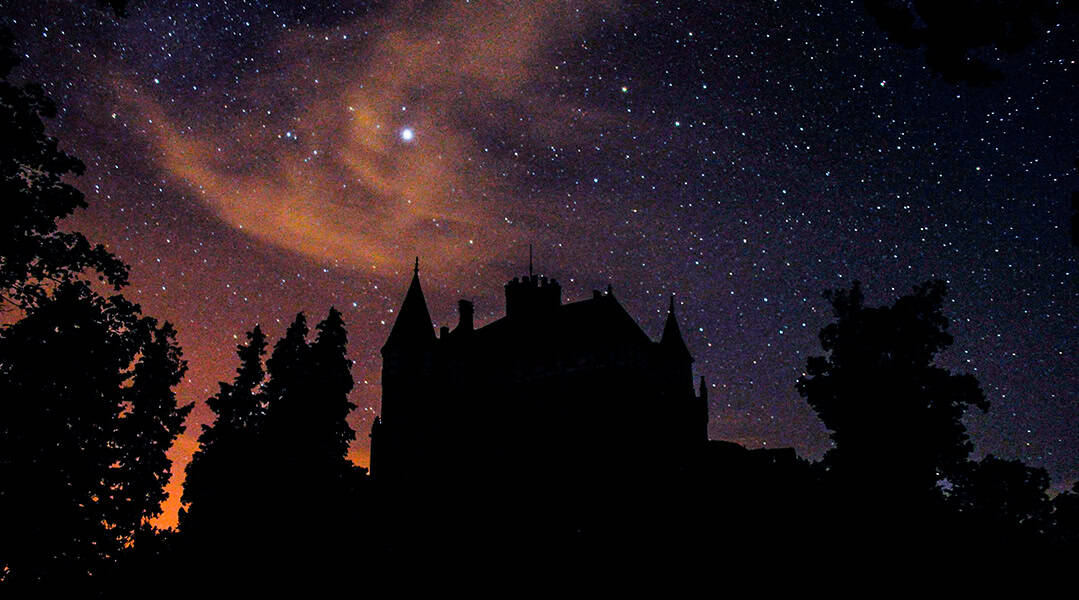 Schloss Berlepsch bei Nacht