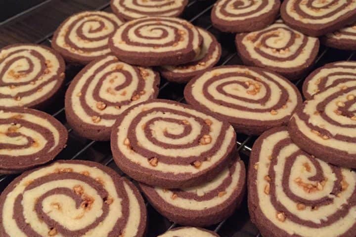 Erdnuss-Schnecken