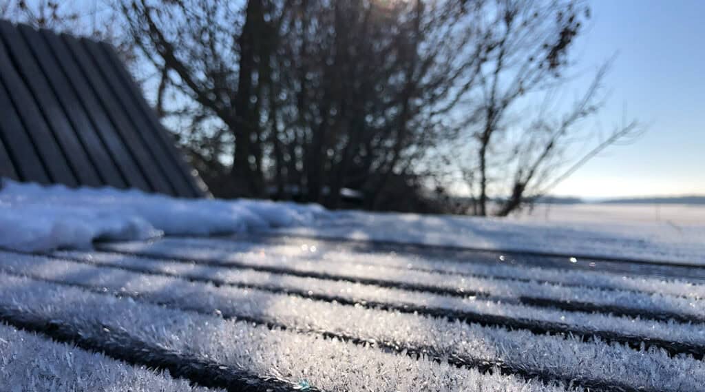 Winterspaziergang mit zauberhaften Details