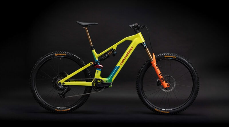 corratec E-POWER RS C FACTORY als E-Mountainbike mit Carbonrahmen und 160 Millimeter Federweg